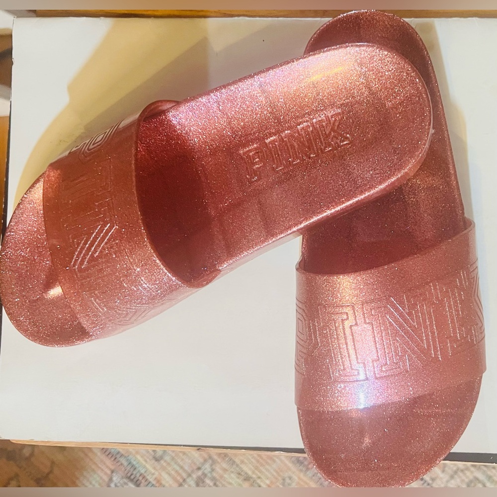Victoria’s Secret Pink Glitter Jelly’s
